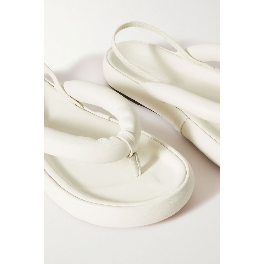 ISABEL MARANT Orene padded leather platform sandals EU38/US8 $620 - Picture 4 of 13
